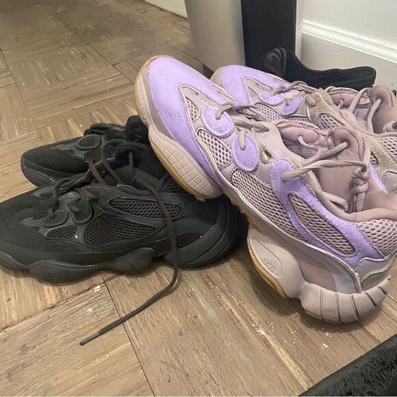 Adidas Yeezy 500 “Soft Vision” custom - Picture 2 of 5
